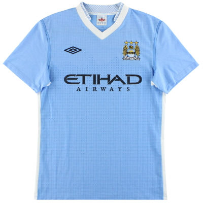 Camiseta de local Umbro del Manchester City 2011-12 L