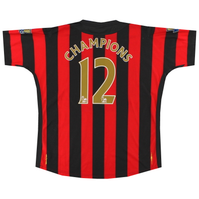 Выездная футболка Manchester City Umbro 2011–12 Champions # 12 XL
