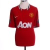 2011-12 Manchester United Home Shirt Champions #19 XL