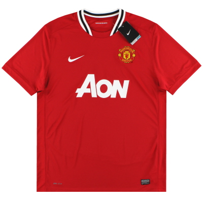 2011-12 Manchester United Nike Home Shirt * w / tags * XL