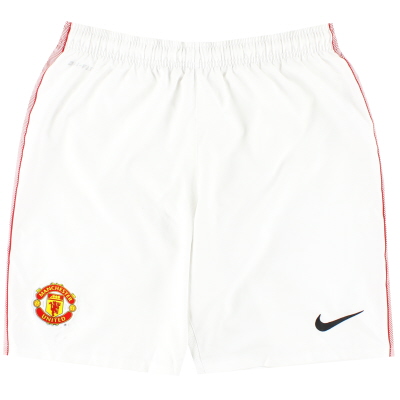 2011-12 Manchester United Nike Home Shorts L