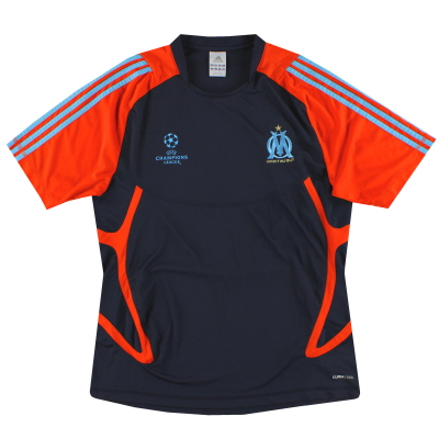 2011-12 Olympique de Marsella adidas CL camiseta de entrenamiento XL