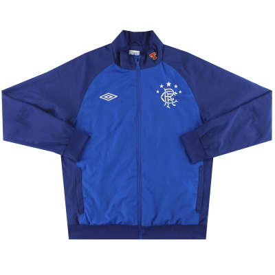 2011-12 Rangers Umbro Track Jacket L 