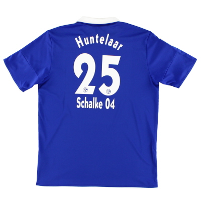 2011-12 Schalke Home Shirt Huntelaar #25 Y