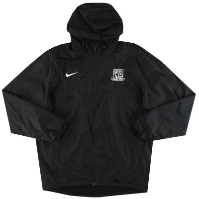 2011-12 Southend United Kapuzen-Regenjacke L