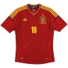 2011-12 Spain adidas Home Shirt Fabregas #10 *Mint* M
