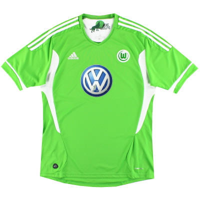 2011-12 볼프스부르크 아디다스 홈 셔츠 XL