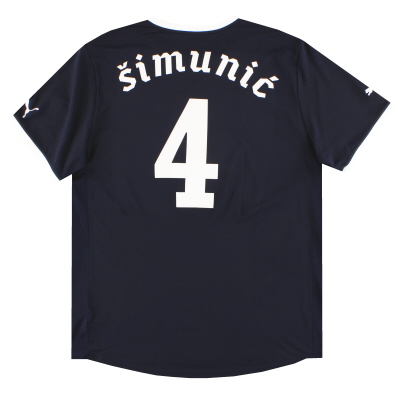 2011-13 Dinamo Zagreb Puma European Shirt Simunic #4 XXL