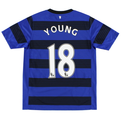 2011-13 Manchester United Nike Away Shirt Young # 18 XL. Ragazzi