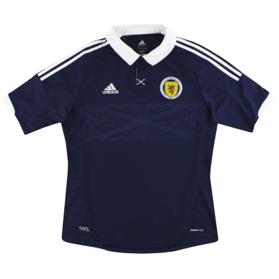 2011-13 Scotland adidas Home Shirt L