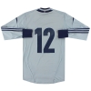 2011-13 Pemain Adidas Skotlandia Mengeluarkan Baju Kiper #12 *Seperti Baru* S