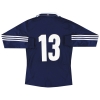2011-13 스코틀랜드 아디다스 플레이어 이슈 홈 셔츠 #13 L/S *새 상품* S