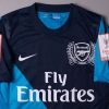 2011 Arsenal Match Issue Emirates Cup Away Shirt Song #17 M