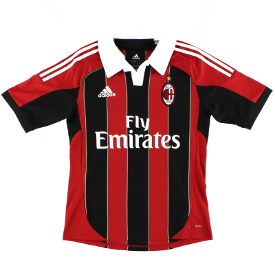 2012-13 AC Milan adidas Maglia Home *Menta* XL.Ragazzi
