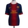 2012-13 Barcelona Home Shirt David Villa #7 L