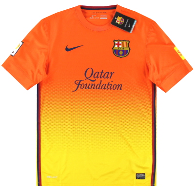 2012-13 Barcelona Nike Auswärtstrikot *mit Etiketten* S