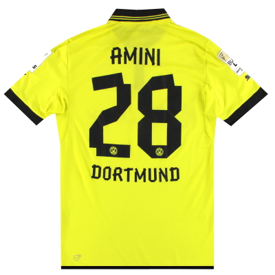 2012-13 Borussia Dortmund Puma Heimtrikot Amini #28 L