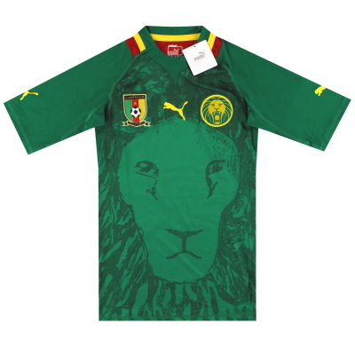 Kemeja Kandang Asli Puma Kamerun 2012-13 *dengan tag* M