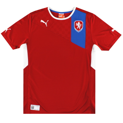2012-13 Чешская Республика Puma Домашняя рубашка * Мятный * L