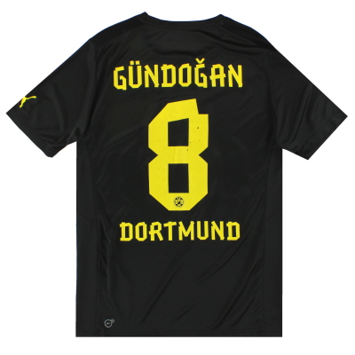 2012-13 Dortmund Puma Away Shirt Gundogan #8 M 