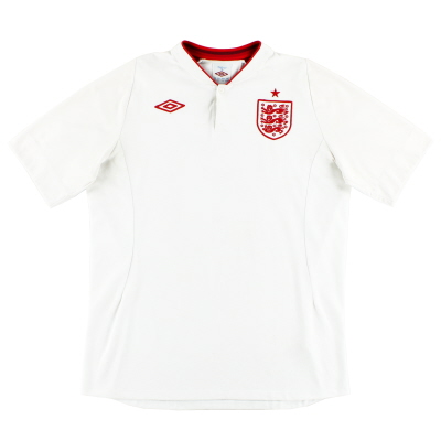 Camiseta XXL de la 2012a equipación de Inglaterra Umbro 13-XNUMX