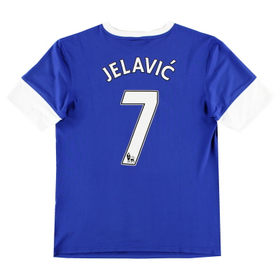 2012-13 Kemeja Rumah Everton Jelavic # 7 XL
