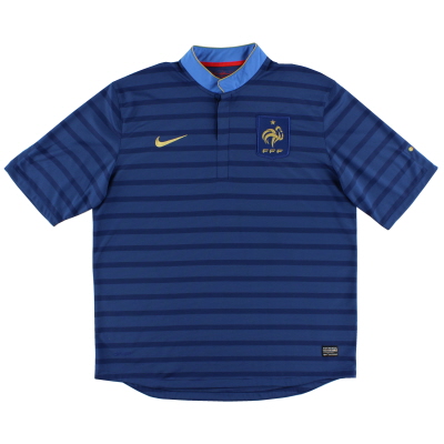 2012-13 Frankrijk Nike Thuisshirt M
