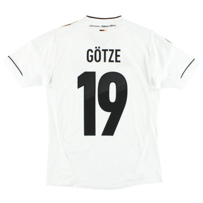 2012-13 Germania adidas Home Maglia Gotze #19 XL.Ragazzi