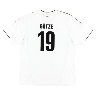 2012-13 Германия Домашняя рубашка Gotze # 19 XL