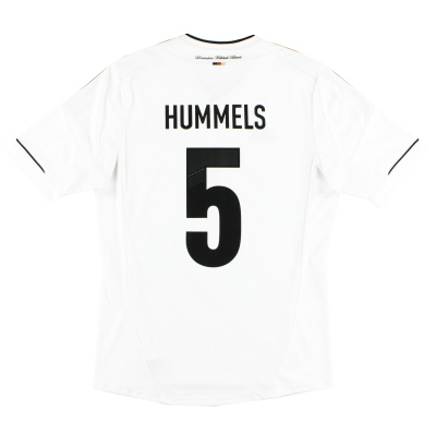 2012-13 Germany Home Shirt Hummels # 5 M