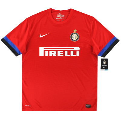 Camiseta de la 2012a equipación Nike del Inter de Milán 13-XNUMX * con etiquetas * M