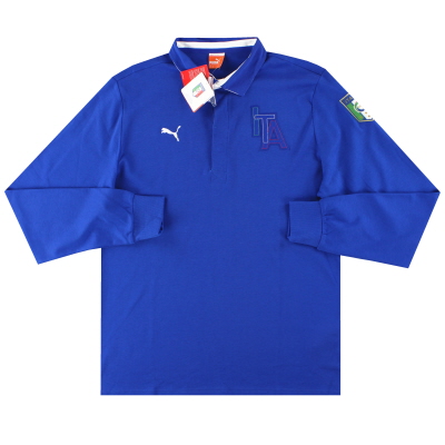 2012-13 Italien Puma Poloshirt L/S *BNIB* XL