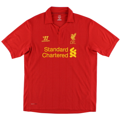 2012-13 Liverpool Warrior Home Shirt L 