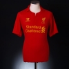 2012-13 Liverpool Home Shirt Suarez #7 S
