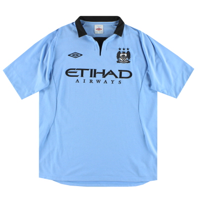 Camiseta XXL de la primera equipación Umbro del Manchester City 2012-13