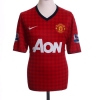 2012-13 Manchester United Home Shirt Young #18 L