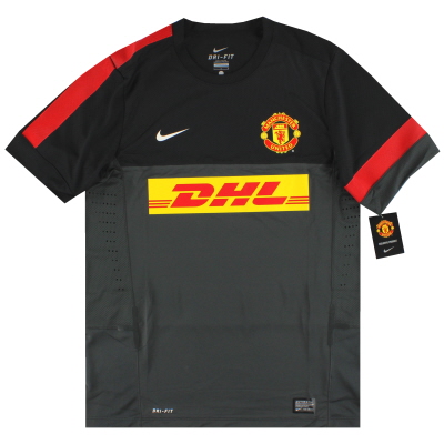 2012-13 Kaos Latihan Pemain Nike Manchester United Edisi *dengan tag* L
