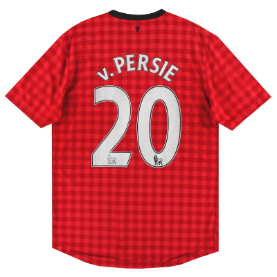 Camiseta Manchester United 2012-13 Nike Home v.Persie #20 M
