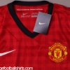 2012-13 Manchester United European Player Issue Shirt L/S *BNWT*