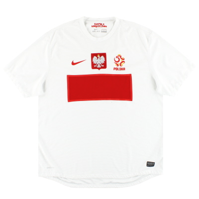 2012-13 Pologne Nike Maillot Domicile XXL