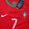 2012-13 Portugal Home Shirt Ronaldo #7 *BNWT* L