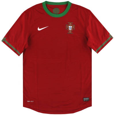 2012-13 Portugal Nike Maillot Domicile S