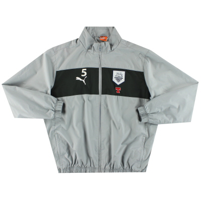2012-13 Preston Puma Player Issue Track Jacket #5 XL