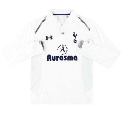 2012-13 Tottenham Under Armour Home Shirt L/S M