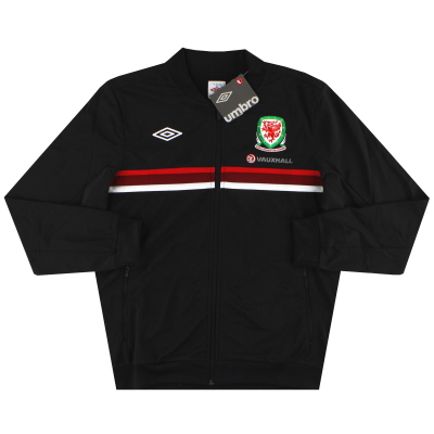 Haut de survêtement d'entraînement en tricot Umbro Pays de Galles 2012-13 * avec étiquettes * L