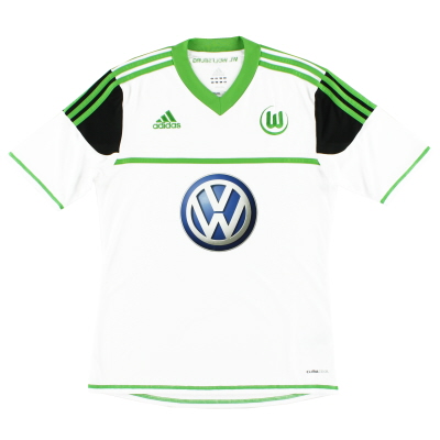 2012-13 Wolfsburg Visitante Camisa * Menta * S