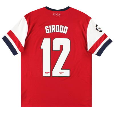 2012-14 Arsenal Nike Home Shirt Giroud #12 *Mint* L