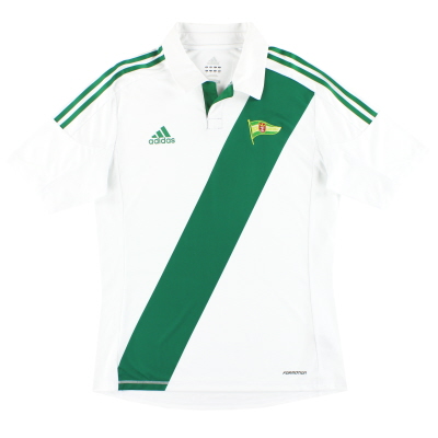 2012-14 Lechia Gdansk adidas 'Formotion' Home Camiseta M