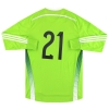 2012-14 Ecosse adidas Formotion Player Issue Maillot de gardien de but # 21 * comme neuf * XL