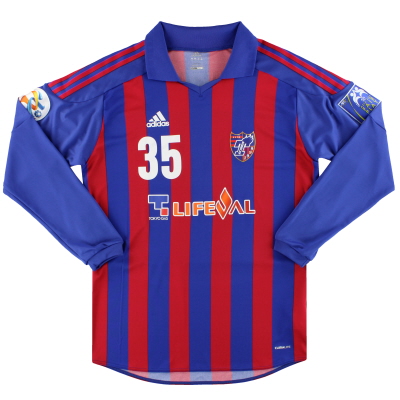 Maillot domicile FC Tokyo adidas Match Issue ACL 2012 Shimoda # 35 L / SL